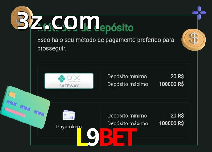 O cassino L9BETbet oferece uma grande variedade de métodos de pagamento